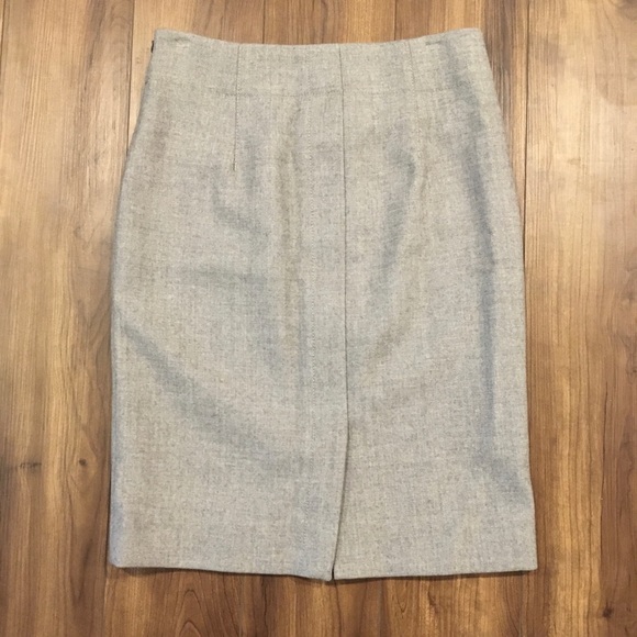 J. Crew Lined Wool Skirt - Picture 2 of 4